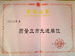 辉县市市长质量奖